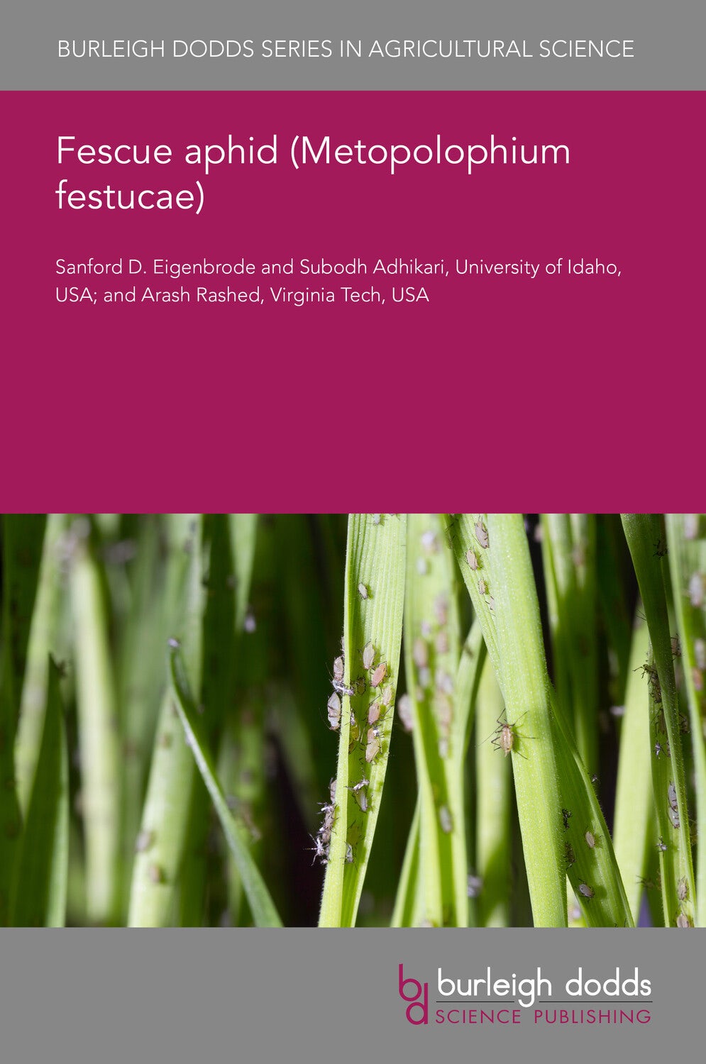 Book cover image for Fescue aphid (Metopolophium festucae) ISBN: 9781801468527
